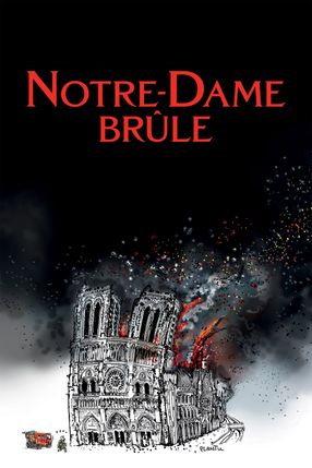 Poster: Notre-Dame in Flammen