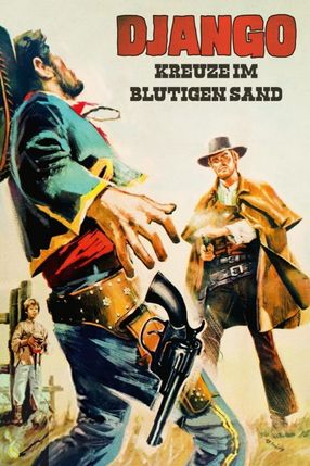 Poster: Django - Kreuze im blutigen Sand
