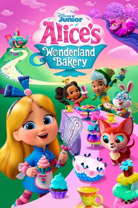 Poster: Alice in der Wunderland-Bäckerei