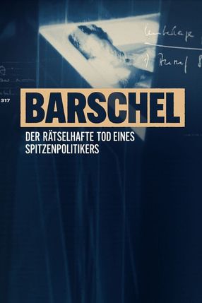 Poster: Barschel - Der rätselhafte Tod eines Spitzenpolitikers