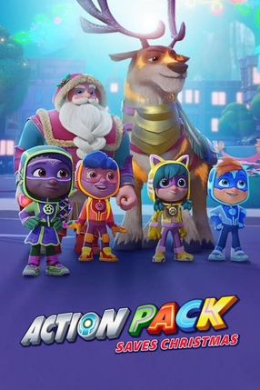 Poster: The Action Pack Saves Christmas