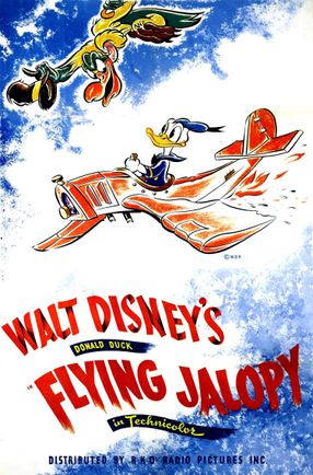Poster: Der tollkühne Donald in seiner fliegenden Kiste