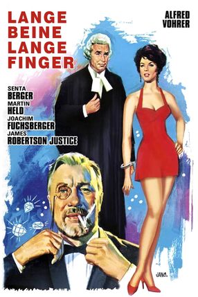 Poster: Lange Beine - lange Finger