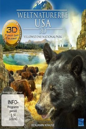 Poster: World Natural Heritage USA Yellowstone Nationalpark
