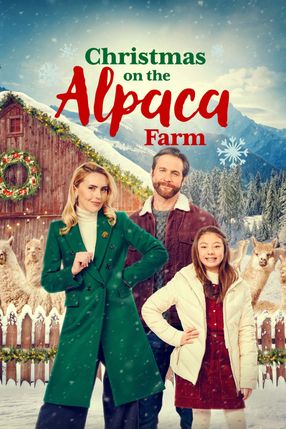 Poster: Christmas on the Alpaca Farm