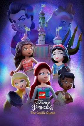 Poster: LEGO Disney Prinzessin: Das Schloss-Abenteuer