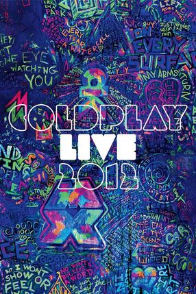 Poster: Coldplay - Live 2012