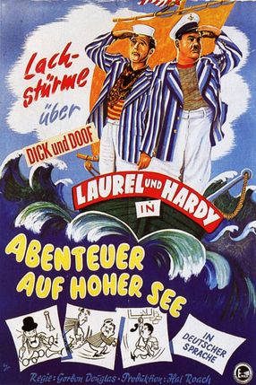 Poster: Auf hoher See