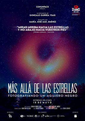 Poster: Más allá de las estrellas. Fotografiando un agujero negro