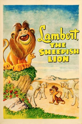 Poster: Lambert, der kleine Löwe