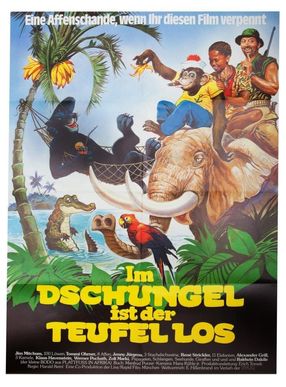 Poster: Im Dschungel ist der Teufel los