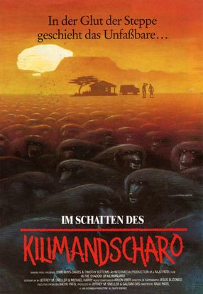 Poster: Im Schatten des Kilimandscharo - Paviane des Todes