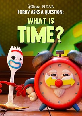 Poster: Forky hat eine Frage - Was ist Zeit?