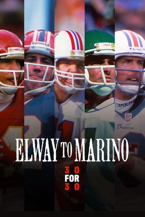 Poster: Elway To Marino