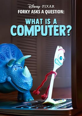 Poster: Forky hat eine Frage - Was ist ein Computer?