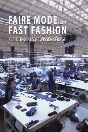 Poster: Faire Mode statt Fast Fashion - Kleidung als Gewissensfrage