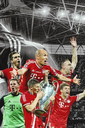 Poster: FC Bayern - Generation Wembley