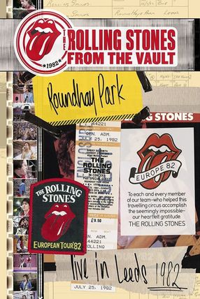 Poster: The Rolling Stones - From the Vault - Live in Leeds 1982