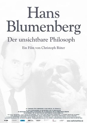 Poster: Hans Blumenberg - Der unsichtbare Philosoph