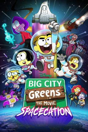 Poster: Big City Greens - Der Film: Urlaub im All