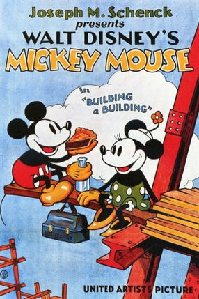 Poster: Micky, der Bauarbeiter
