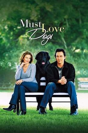 Poster: Frau mit Hund sucht Mann mit Herz