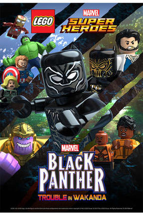 Poster: LEGO Marvel Super Heroes: Black Panther - Ärger in Wakanda