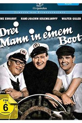 Poster: Drei Mann in einem Boot