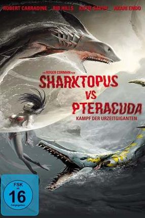 Poster: Sharktopus vs Pteracuda - Kampf der Urzeitgiganten