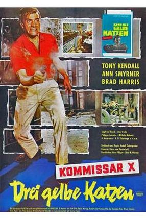 Poster: Kommissar X - Drei gelbe Katzen