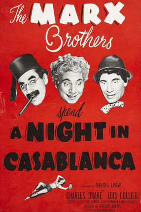Poster: Eine Nacht in Casablanca