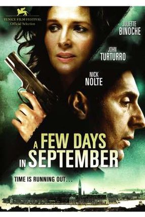 Poster: A Few Days in September - Die Zeit läuft aus...