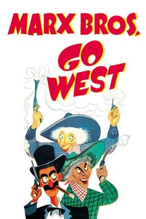 Poster: Marx Brothers - Go West