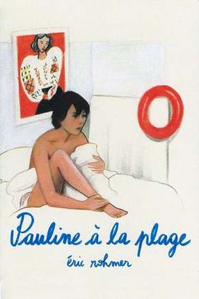 Poster: Pauline am Strand