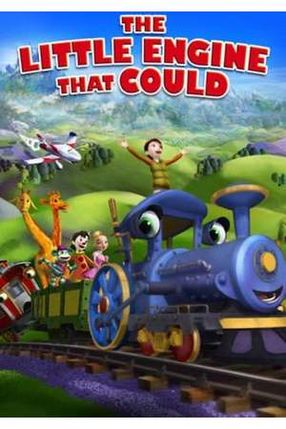 Poster: Die kleine blaue Lokomotive