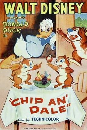 Poster: Donald, der Nußdieb