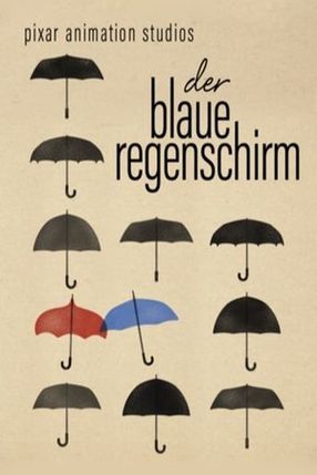 Poster: Der blaue Regenschirm