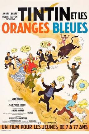 Poster: Tim und Struppi und die blauen Orangen