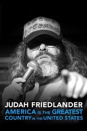 Poster: Judah Friedlander: America Is the Greatest Country in the United States