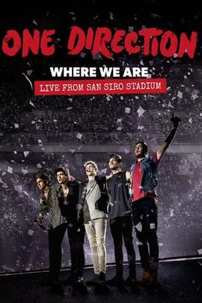 Poster: One Direction: Where We Are – The Concert Film