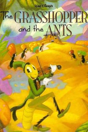 Poster: Die Heuschrecke und die Ameisen